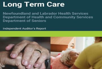 OAG Newfoundland and Labrador: Personal Care Homes and Long-Term Care